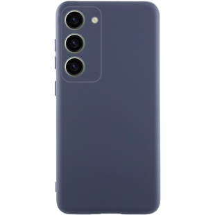 Чохол Silicone Cover Lakshmi Full Camera (AA) для Samsung Galaxy S24 FE, Синий / Midnight Blue