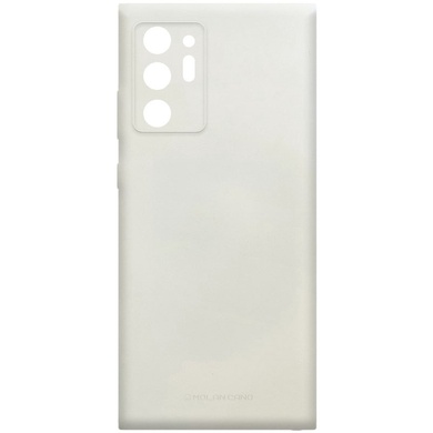 TPU чехол Molan Cano Smooth для Samsung Galaxy Note 20 Ultra Серый