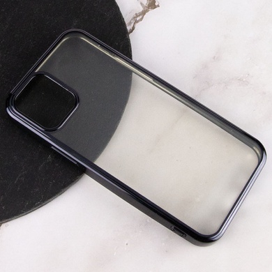 Прозорий силіконовий чохол глянсове окантування Full Camera для Apple iPhone 13 mini (5.4"), Зеленый