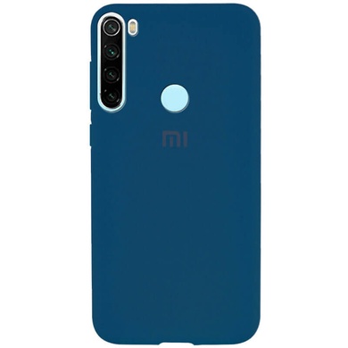 Чохол Silicone Cover Full Protective (AA) для Xiaomi Redmi Note 8T, Синій / Cobalt