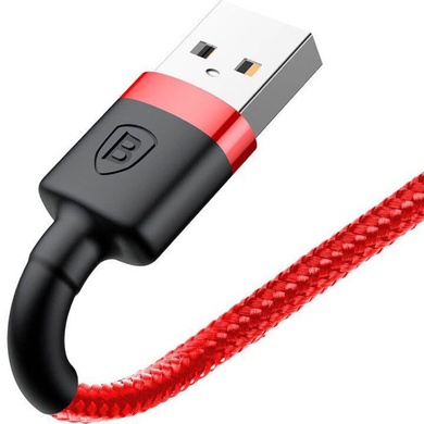 Дата кабель Baseus Cafule Lightning Cable 2.4A (0.5m) (CALKLF-A) Красный