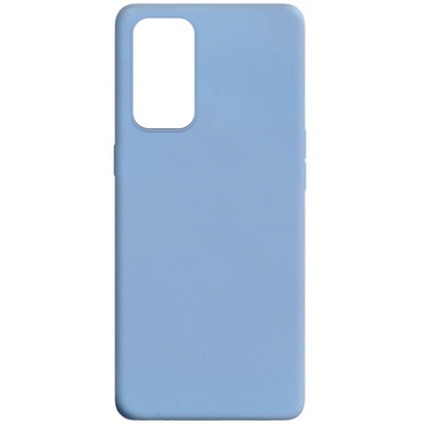 Силіконовий чохол Candy для Oppo Reno 5 4G, Голубой / Lilac Blue