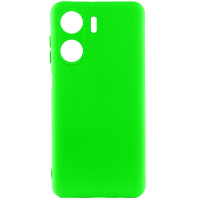 Чохол Silicone Cover Lakshmi Full Camera (A) для Xiaomi Redmi 13C / Poco C65, Салатовый / Neon Green
