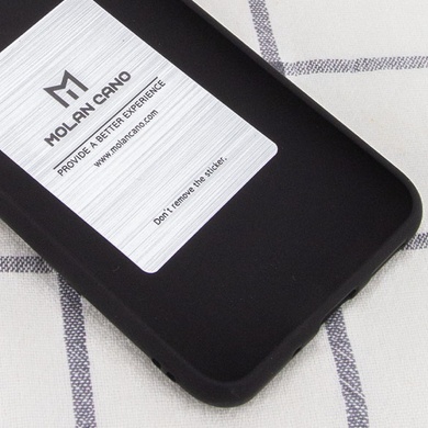 TPU чохол Molan Cano Smooth для Xiaomi Redmi Note 10 Pro / 10 Pro Max, Чорний