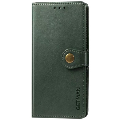 Шкіряний чохол книжка GETMAN Gallant (PU) для Xiaomi Redmi Note 4X / Note 4 (Snapdragon), Зеленый