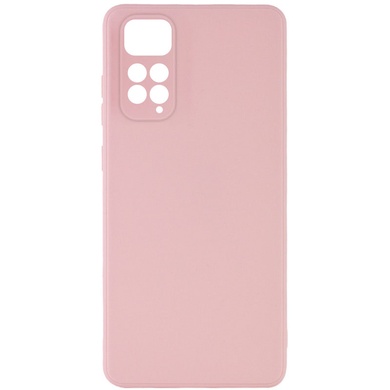 Силиконовый чехол Candy Full Camera для Xiaomi Redmi Note 11 (Global) / Note 11S Розовый / Pink Sand