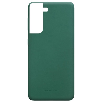 TPU чохол Molan Cano Smooth для Samsung Galaxy S21, Зеленый