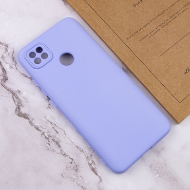 Чохол Silicone Cover Lakshmi Full Camera (A) для Oppo A15s / A15, Бузковий / Dasheen