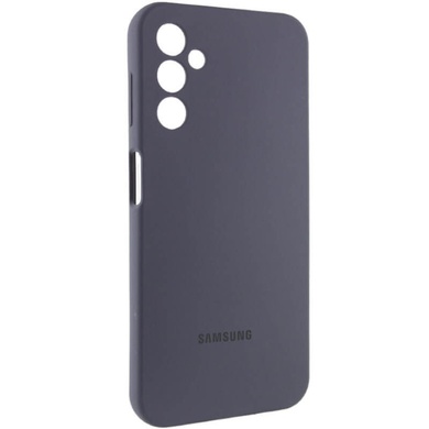 Чохол Silicone Cover Lakshmi Full Camera (AAA) with Logo для Samsung Galaxy A15 4G/5G, Сірий / Dark Gray