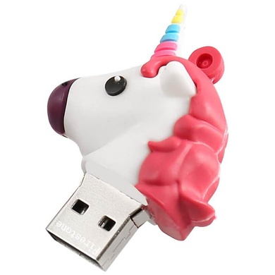 Флеш накопитель Dinosaur Driver 16GB White unicorn