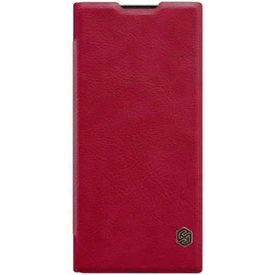 Кожаный чехол (книжка) Nillkin Qin Series для Sony Xperia XA2 Plus, Красный