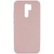 Чохол Silicone Cover Full without Logo (A) для Xiaomi Redmi 9, Рожевий / Pink Sand