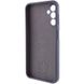 Чохол Silicone Cover Lakshmi Full Camera (AAA) with Logo для Samsung Galaxy A15 4G/5G, Сірий / Dark Gray