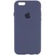 Чохол Silicone Case Full Protective (AA) для Apple iPhone 7 /8 / SE (2020) (4.7 "), Темний Синій / Midnight Blue