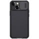 Карбоновая накладка Nillkin Camshield (шторка на камеру) для Apple iPhone 13 mini (5.4") Черный / Black