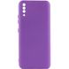 Чохол Silicone Cover Lakshmi Full Camera (A) для Xiaomi Poco X3 NFC / Poco X3 Pro, Фіолетовий / Purple