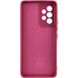 Чохол Silicone Cover Lakshmi Full Camera (A) для Samsung Galaxy A32 4G, Бордовый / Marsala