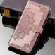 Шкіряний чохол (книжка) Art Case з візитниці для Samsung Galaxy A12 / M12, Розовый