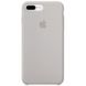 Чохол Silicone case (AAA) для Apple iPhone 7 plus / 8 plus (5.5"), Серый / Pebble