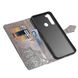 Кожаный чехол (книжка) Art Case с визитницей для Xiaomi Redmi Note 8T Серый