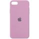 Чехол Silicone Case Full Protective (AA) для Apple iPhone SE (2020) Лиловый / Lilac Pride