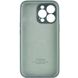 Чохол Silicone Case Full Camera Protective (AA) для Apple iPhone 13 Pro Max (6.7 "), Зелений / Pine green