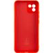 Чохол Silicone Cover Lakshmi Full Camera (A) для Samsung Galaxy A03, Червоний / Red