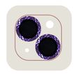 Защитное стекло Metal Shine на камеру (в упак.) для Apple iPhone 14 (6.1") / 14 Plus (6.7") Фиолетовый / Purple
