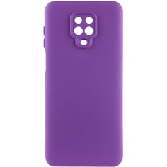 Чохол Silicone Cover Lakshmi Full Camera (A) для Xiaomi Redmi Note 9s / Note 9 Pro / Note 9 Pro Max, Фіолетовий / Purple