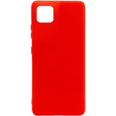 Чохол Silicone Cover Full without Logo (A) для Huawei Y5p, Червоний / Red