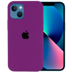 Чохол Silicone Case Full Protective (AA) для Apple iPhone 13 (6.1 "), Фиолетовый / Grape