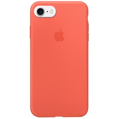 Чохол Silicone Case Full Protective (AA) для Apple iPhone 6/6s (4.7 "), Оранжевый / Nectraine