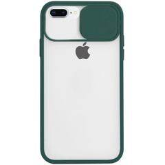 Чехол Camshield mate TPU со шторкой для камеры для Apple iPhone 7 plus / 8 plus (5.5") Зеленый
