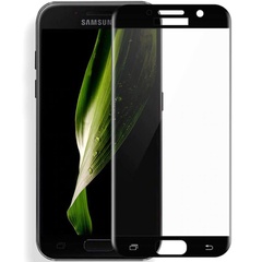 Защитное цветное 3D стекло Mocoson (full glue) для Samsung G935F Galaxy S7 Edge Черный