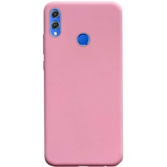 Силиконовый чехол Candy для Huawei Honor 8X Розовый