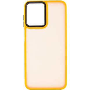 Чехол TPU+PC Lyon Frosted для Motorola Moto G14 Orange