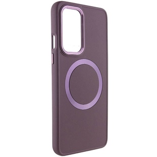 TPU чехол Bonbon Metal Style with MagSafe для OnePlus 9 Pro Бордовый / Plum