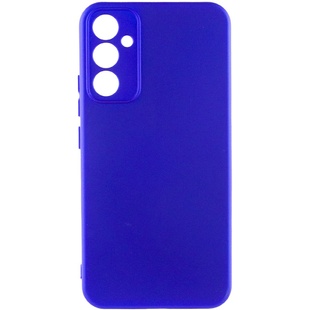 Чехол Silicone Cover Lakshmi Full Camera (A) для Samsung Galaxy A35 Синий / Iris