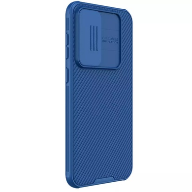 Карбоновая накладка Nillkin CamShield Pro для Samsung Galaxy S23 FE Blue