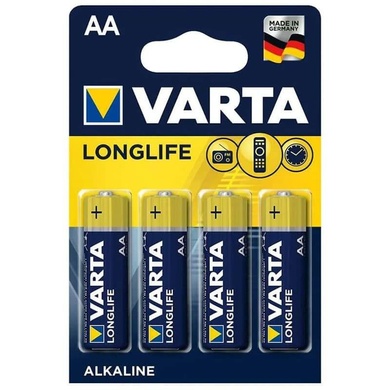Батарейка Varta Energy AA BLI 4 Alkaline LR6 (4106), Синий