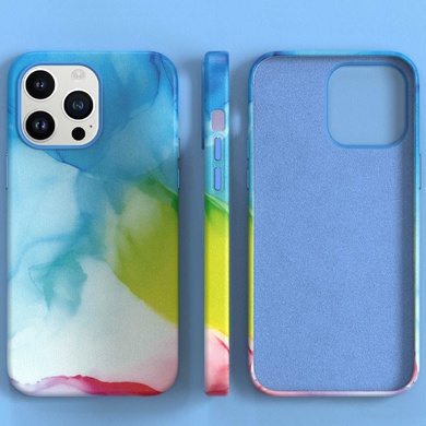 Кожаный чехол Figura Series Case with MagSafe для Apple iPhone 13 Pro (6.1") Multicolor