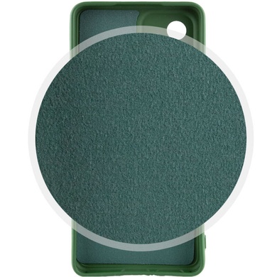 Чехол Silicone Cover Lakshmi Full Camera (A) для Samsung Galaxy A52 4G / A52 5G / A52s Зеленый / Dark green