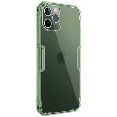 TPU чохол Nillkin Nature Series для Apple iPhone 12 Pro / 12 (6.1 "), Темно-зеленый (прозрачный)