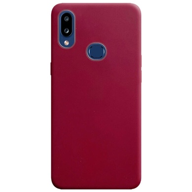 Силіконовий чохол Candy для Samsung Galaxy A10s / M01s, Бордовый