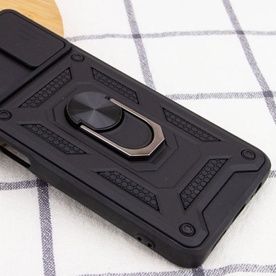 Ударостійкий чохол Camshield Serge Ring для Samsung Galaxy A03s, Чорний