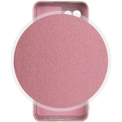 Чехол Silicone Cover Lakshmi Full Camera (A) для Samsung Galaxy A03 Розовый / Pink Sand