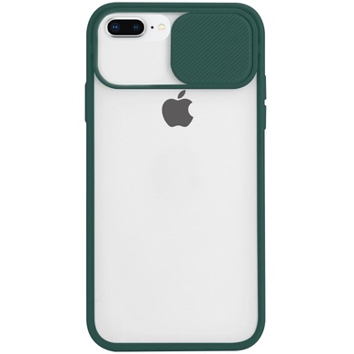 Чохол Camshield mate TPU із шторкою для камери для Apple iPhone 7 plus / 8 plus (5.5"), Зеленый