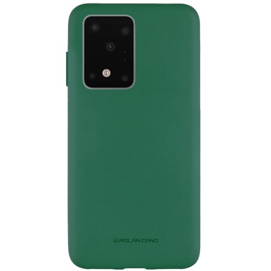 TPU чехол Molan Cano Smooth для Samsung Galaxy S20 Ultra Зеленый