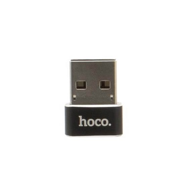 Переходник Hoco UA6 OTG USB Female to Type-C Male Белый