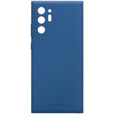 TPU чохол Molan Cano Smooth для Samsung Galaxy Note 20 Ultra, Синий